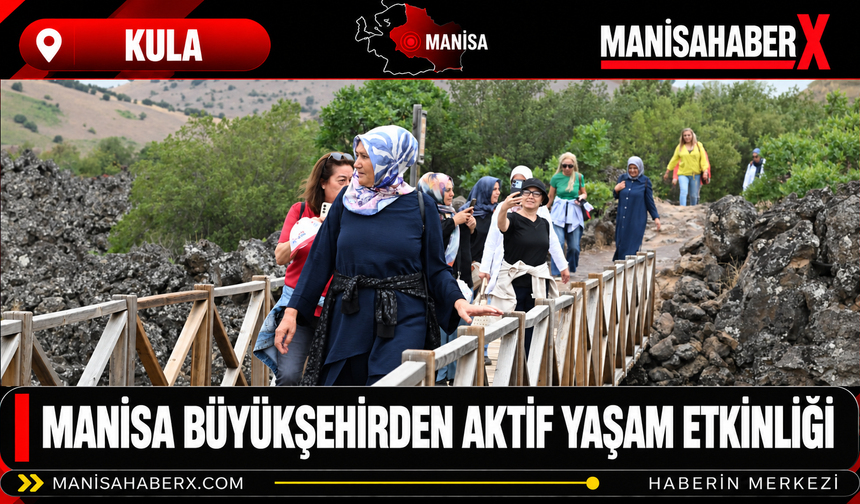 Manisa Büyükşehirden Aktif Yaşam Etkinliği
