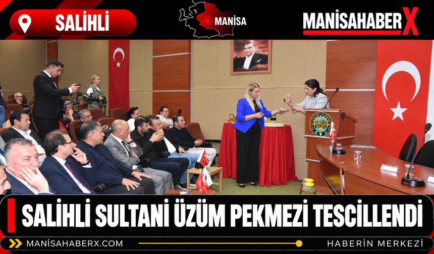 Salihli Sultani Üzüm Pekmezi Tescillendi