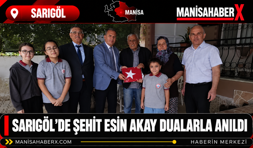 Sarıgöl’de Şehit Esin Akay Dualarla Anıldı