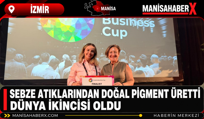 Sebze Atıklarından Doğal Pigment Üretti, Dünya İkincisi Oldu
