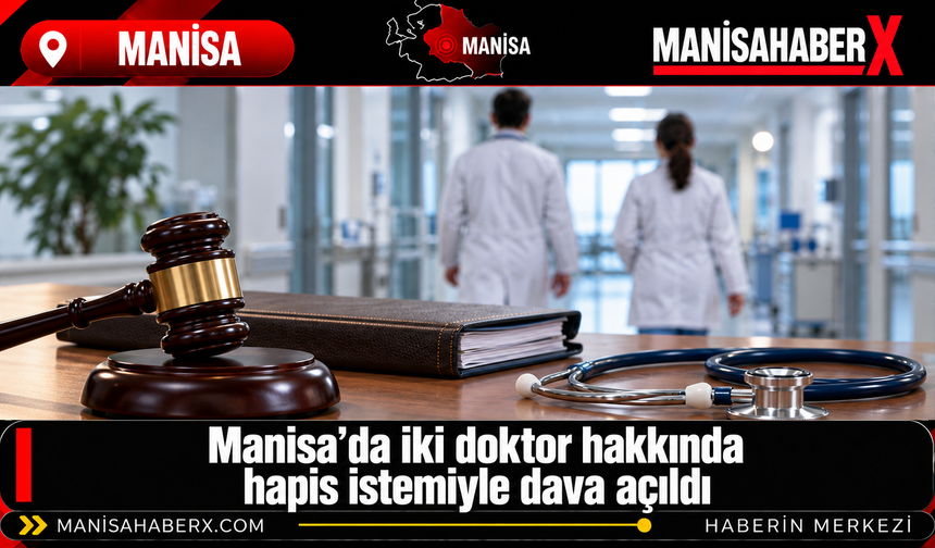 Manisa’da iki doktor hakkında hapis istemiyle dava açıldı