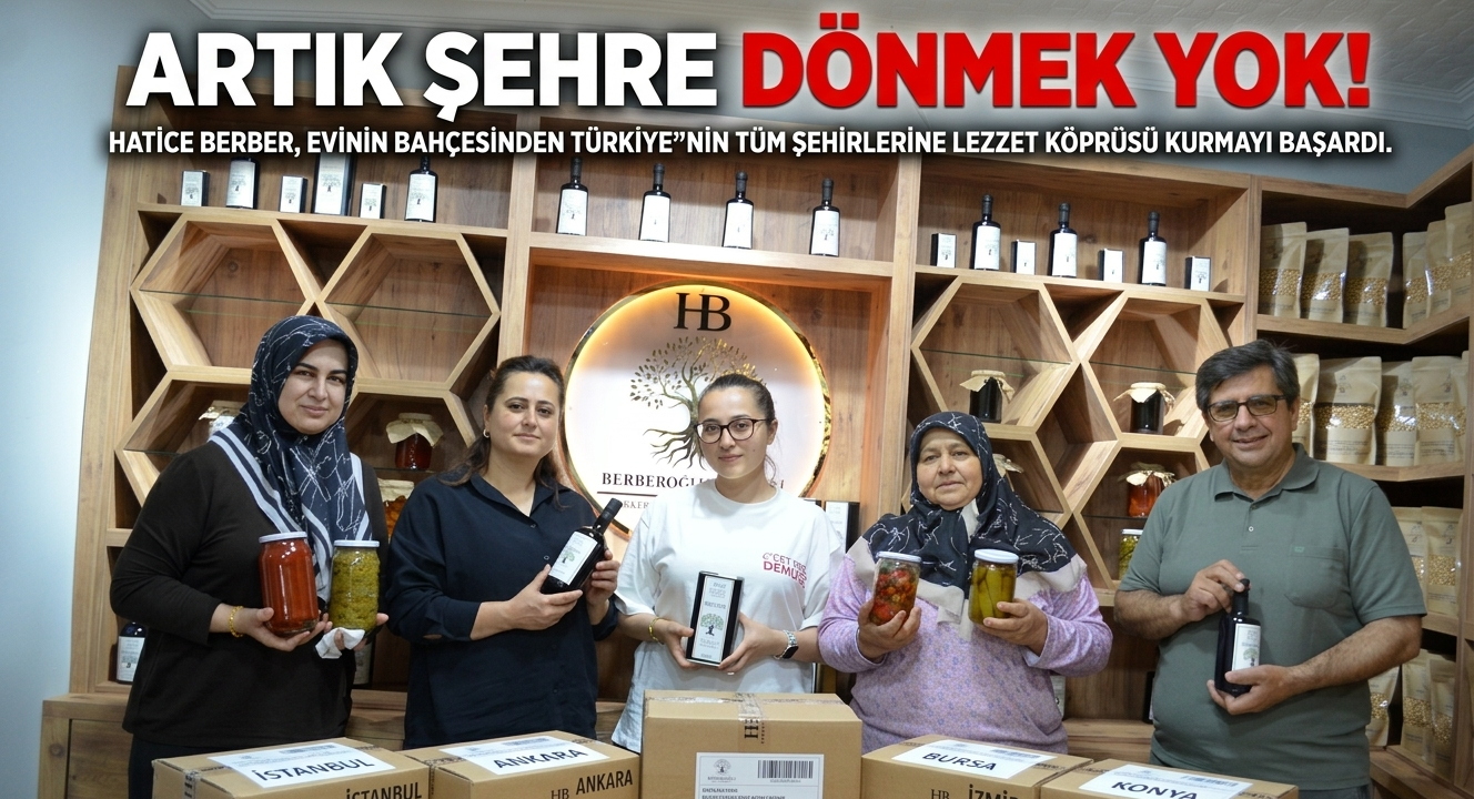 Kırkağaç’ta Bir Kadın Girişimci Doğal Lezzetlerin Sırrı