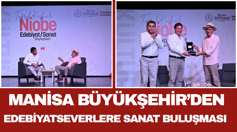 Manisa Büyükşehir’den Edebiyatseverlere Sanat Buluşması