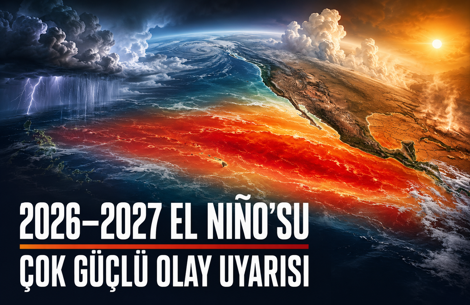 2026-2027 El Niño’su İçin Çok Güçlü Olay Uyarısı