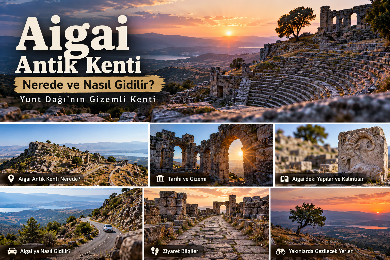 Aigai Antik Kenti Nerede Ve Nasıl Gidilir? Yunt Dağı’nın Gizemli Kenti1