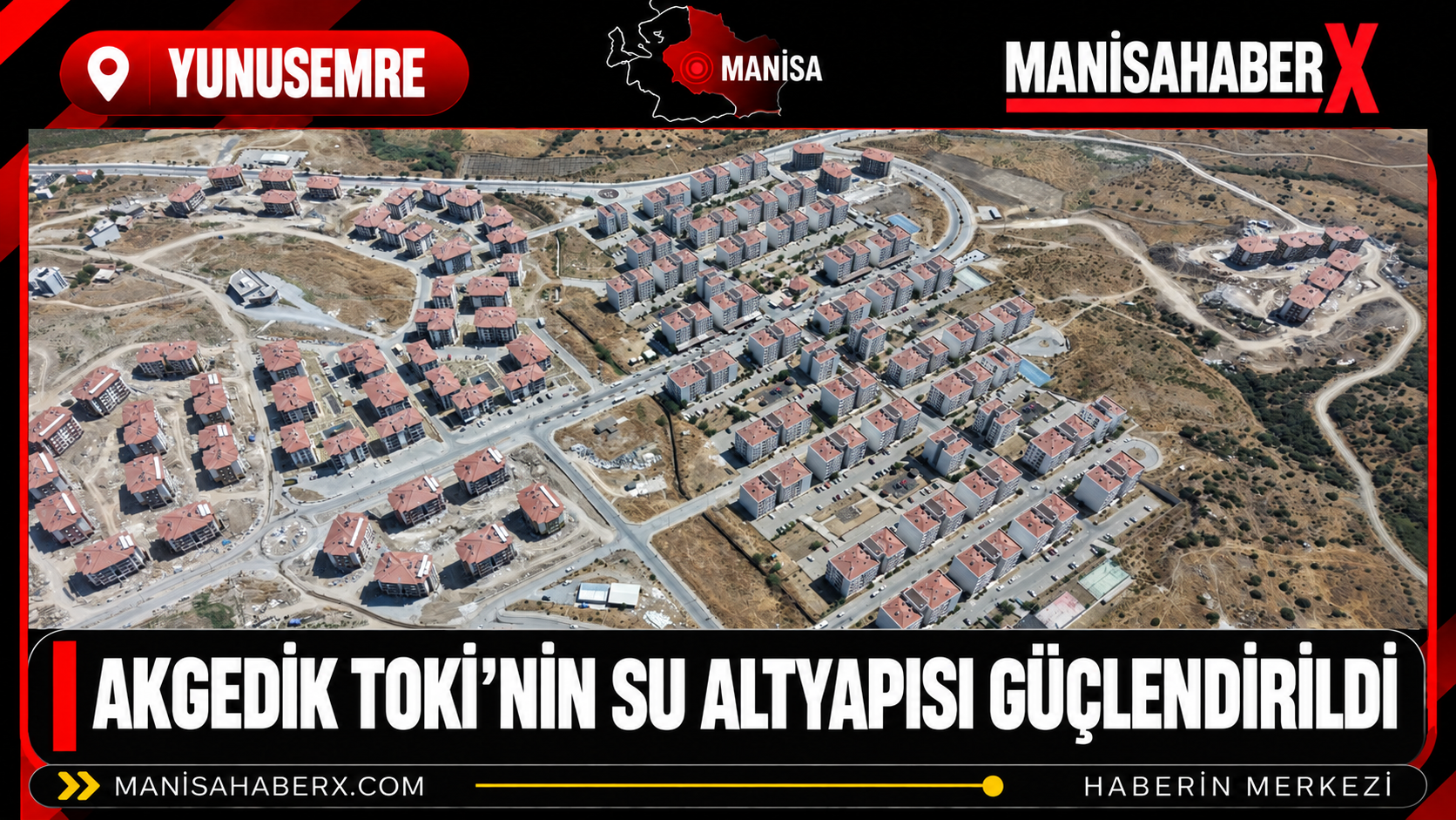 Akgedik TOKİ’nin Su Altyapısı Güçlendirildi
