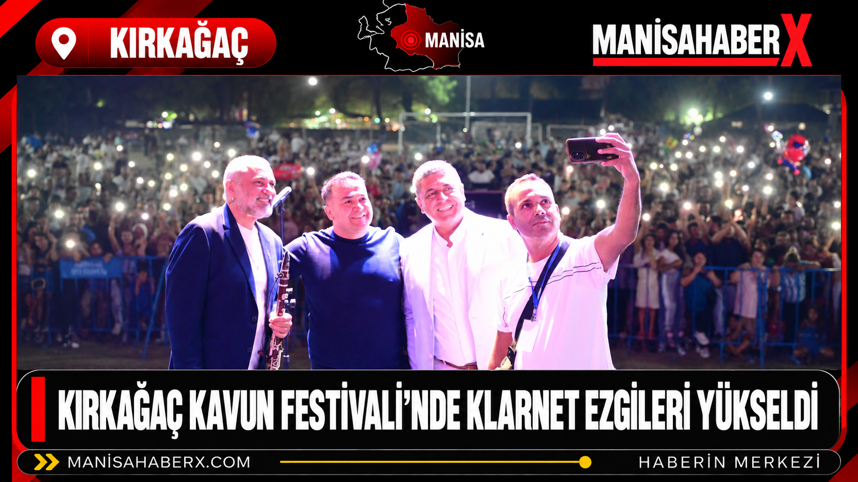 Kırkağaç Kavun Festivali’nde Klarnet Ezgileri Yükseldi