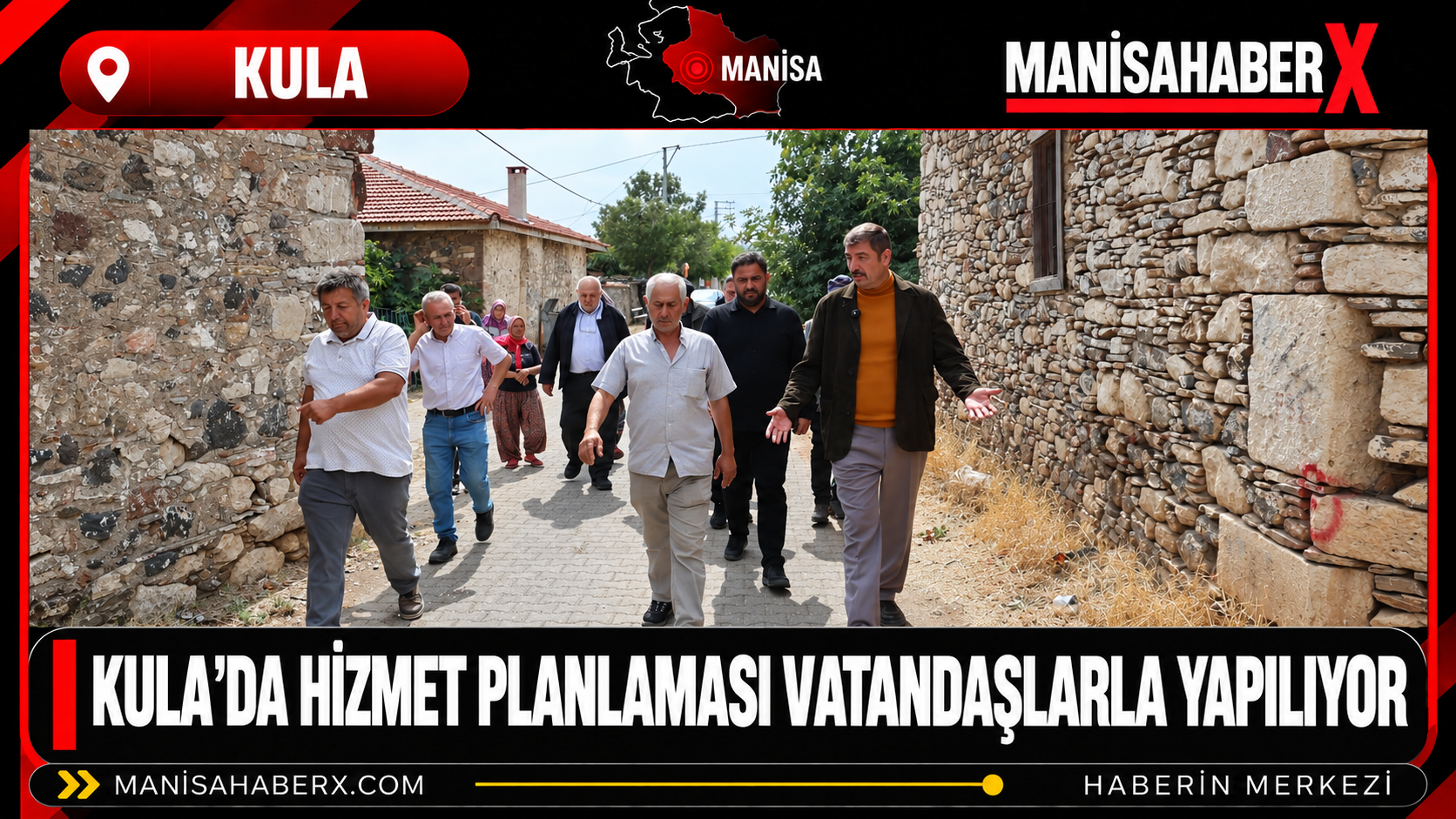 Kula’da Hizmet Planlaması Vatandaşlarla Yapılıyor