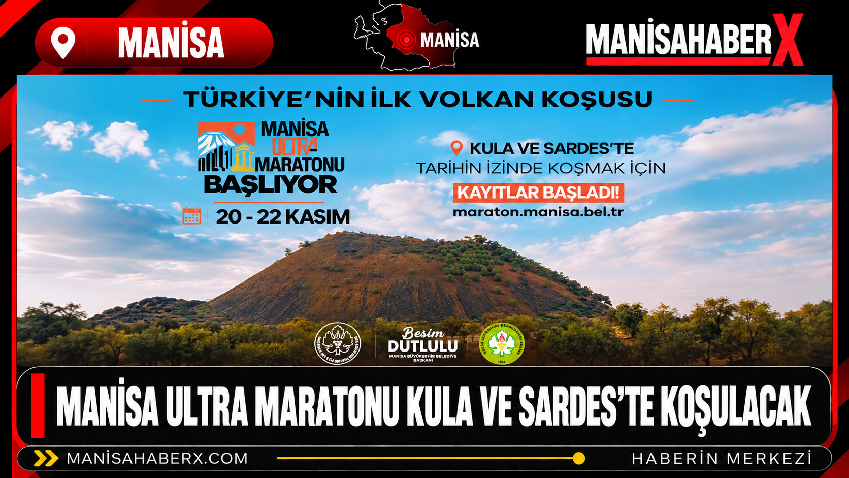 Manisa Ultra Maratonu Kula ve Sardes’te Koşulacak