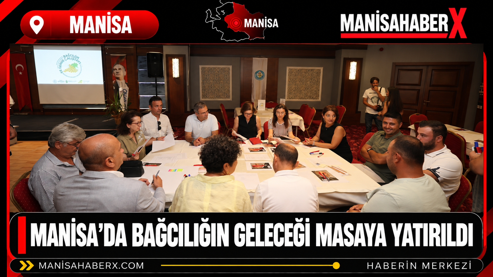 Manisa’da Bağcılığın Geleceği Masaya Yatırıldı