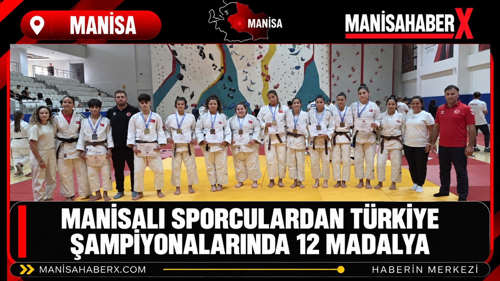 Manisalı Sporculardan Türkiye Şampiyonalarında 12 Madalya