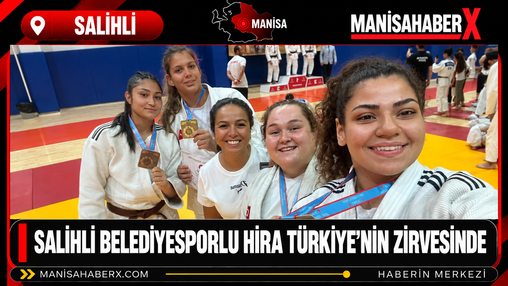 Salihli Belediyesporlu Hira Türkiye’nin Zirvesinde