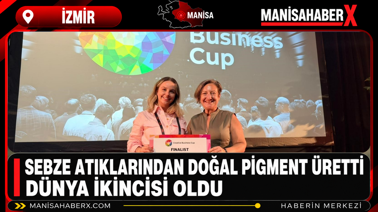 Sebze Atıklarından Doğal Pigment Üretti, Dünya İkincisi Oldu